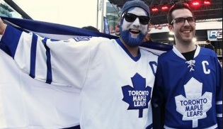 Leafs faithful are hoping the party continues as the team tries to stave off elimination tonight down 3-1 in their quarter-final series to Boston. 